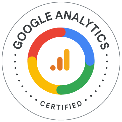 Google Analytics (GA4) Certified badge